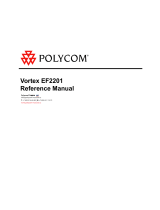 Polycom Vortex EF2201 Reference guide