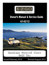 E-Z-GO 614212 2010 Owner's manual