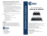 CE Labs UH4-4K User manual