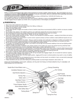 BOB SPORT UTILITY STROLLER Owner's manual