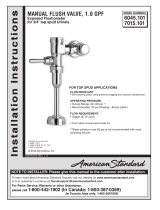 American Standard 6045510.002 Installation guide