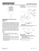 Shure 596T User guide