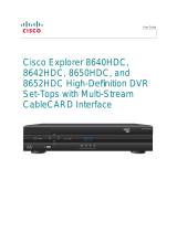 Cisco Explorer 8652HDC User manual