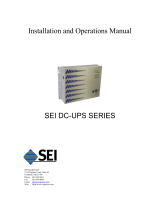 SEI DC-UPS Series User manual