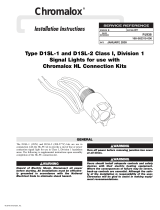 Chromalox D1SL1 Installation guide