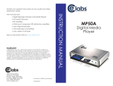 CE Labs MP50A User manual