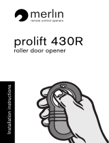 Merlin prolift 430R Installation Instructions Manual