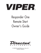 Directed Electronics Responder One User manual