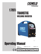 ESAB 170Ti Transtig Welding Inverter User manual