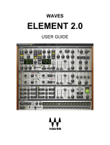 Waves Element 2.0 Virtual Analog Synth Owner's manual