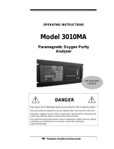 Teledyne 3010MA User manual