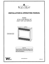 Kozyheat #SP36 Owner's manual