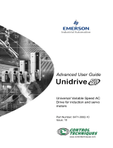 Emerson unidrive sp User manual