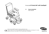 Invacare Pronto M41 User manual