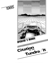 BOMBARDIER tundra/it User manual