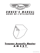 TRAYNOR Acoustic Master AM50T Owner's manual