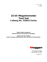 Megger ATEC 210415 Series User manual