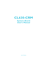 DFI CL630-CRM User manual