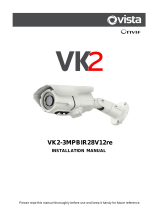 Vista VK2-3MPBIR28V12re Installation guide