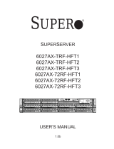 Supermicro 6027AX-72RF-HFT3 User manual