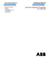 ABB ACA 631 User manual