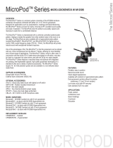 Audix MICROpod Series User manual