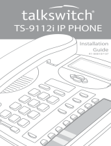 Talkswitch TS-9112i Installation guide