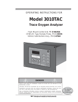 Teledyne 3010TAC User manual