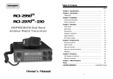 Ranger Communications RCI-2950DX Owner's manual