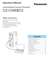 Panasonic CZ-CWEBC2 Owner's manual