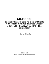 Acrosser Technology AR-B5630 User manual