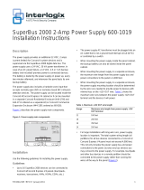 Interlogix SuperBus 2000 2-Amp Power Supply Installation guide