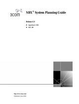 3com SupersStack 3 NBX Planning Manual