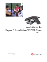 Polycom SoundStation IP 7000 User manual