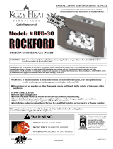 Kozyheat Rockford Owner's manual