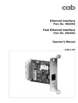 CAB A Series User manual