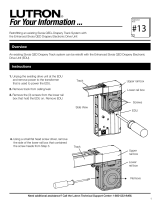 Lutron Electronics Sivoia QED User manual