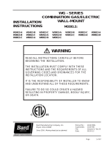 Bard W24G2-B Installation Instructions Manual