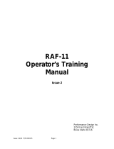 MyBinding Rhin-O-Tuff RAF11 User manual