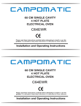 Campomatic C64EWR Owner's manual