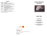 Kodak SERIES I100 User manual