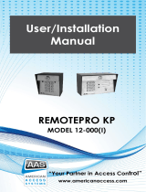 AAS 12-000 User & Installation Manual