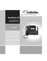 DETEWE opencom 100 User manual