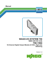 WAGO 16-channel, 24VDC User manual