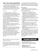 Morphy Richards IB43083 User manual