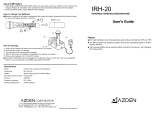 Azden IRH-20 User manual