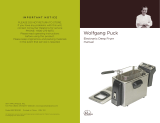 Wolfgang Puck BDFR0030 Bistro collection User manual