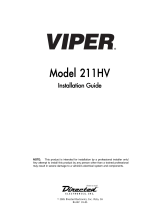 Viper 211HV Installation guide