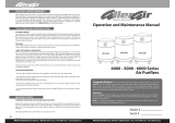 AllerAir 4000 SERIES User manual