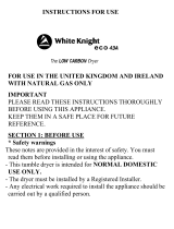 White Knight ECO43A User manual